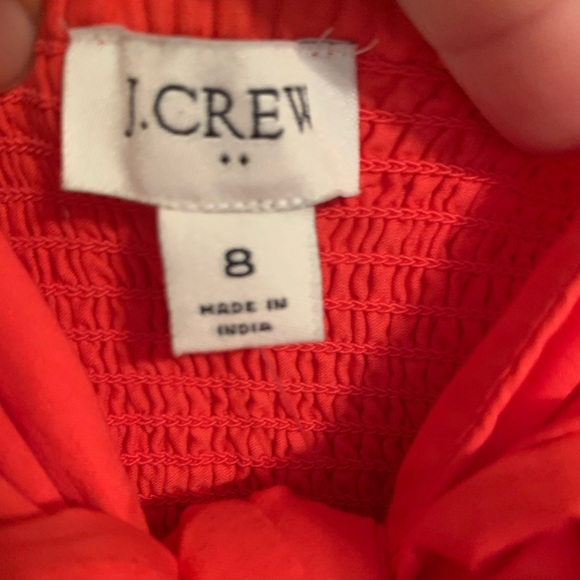 NWT J. Crew dress. Spaghetti strap long dress. Adjustable straps. Size 8. - Picture 4 of 10